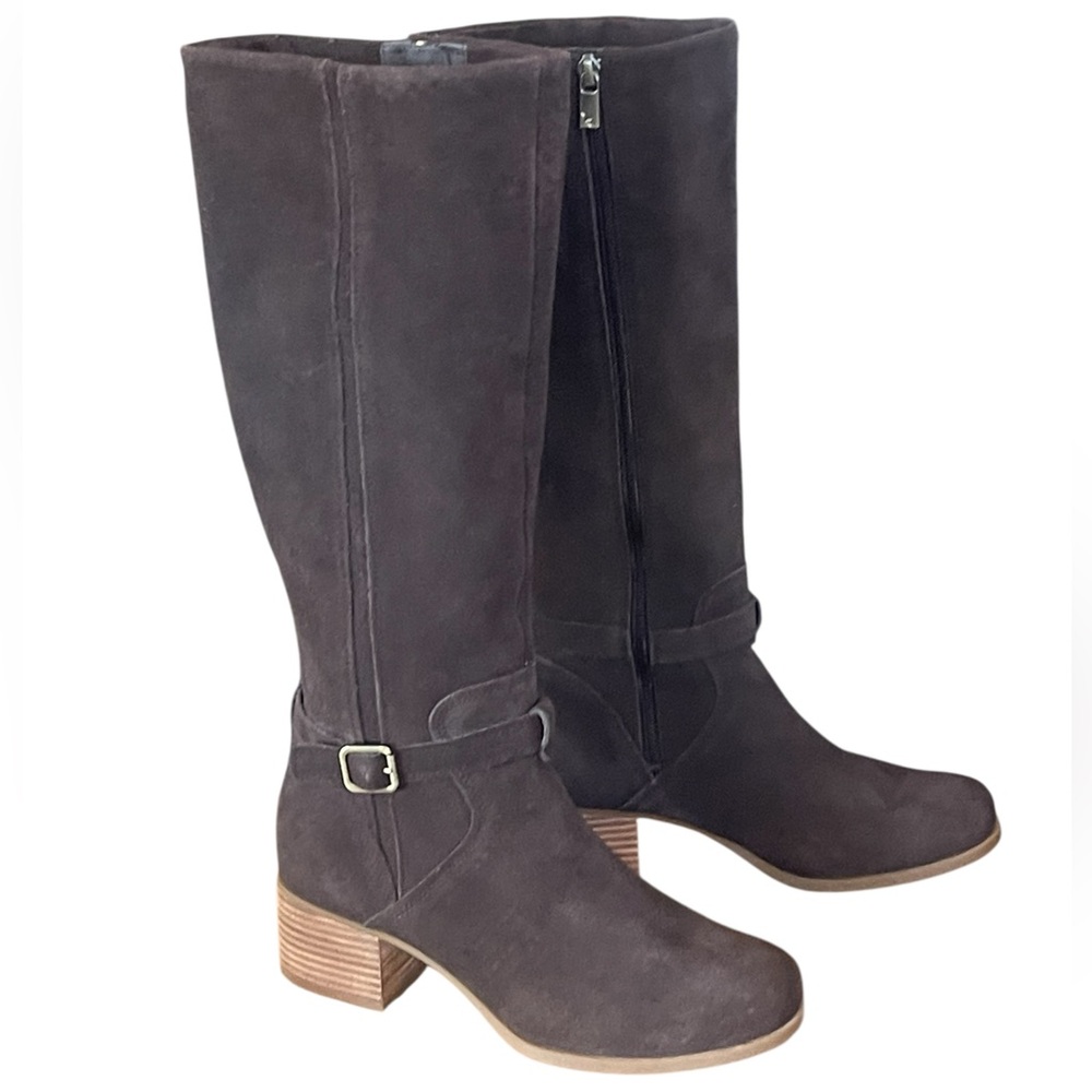 Koolaburro by UGG Madeley knee high suede boots with Ortholite insole. Size9 GUC - Picture 7 of 13